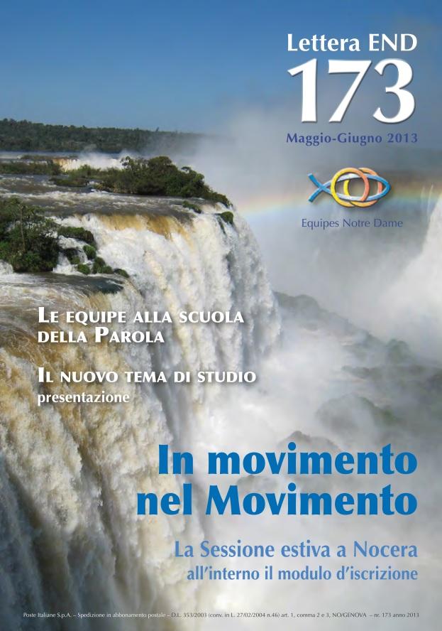 LETTERA 173 MAGGIO - GIUGNO 2013