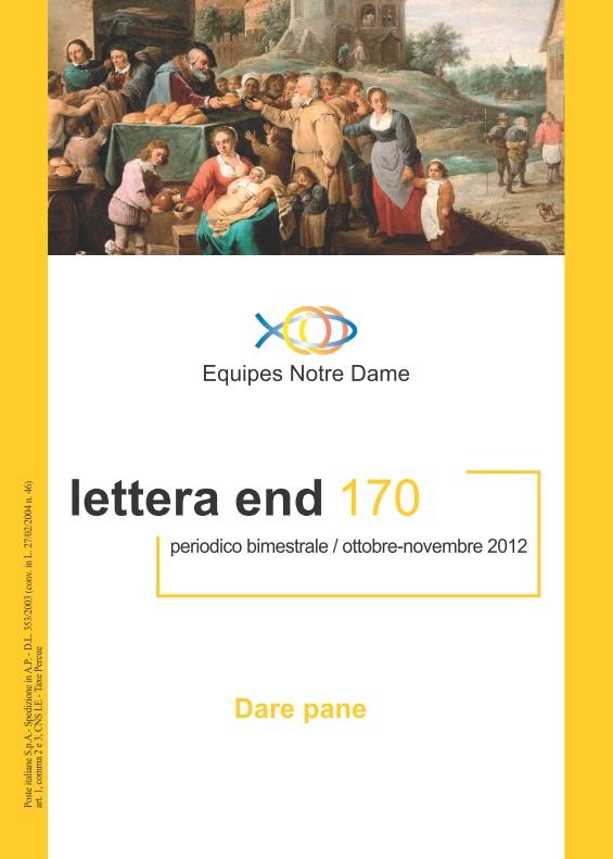 LETTERA 170 OTTOBRE - NOVEMBRE 2012