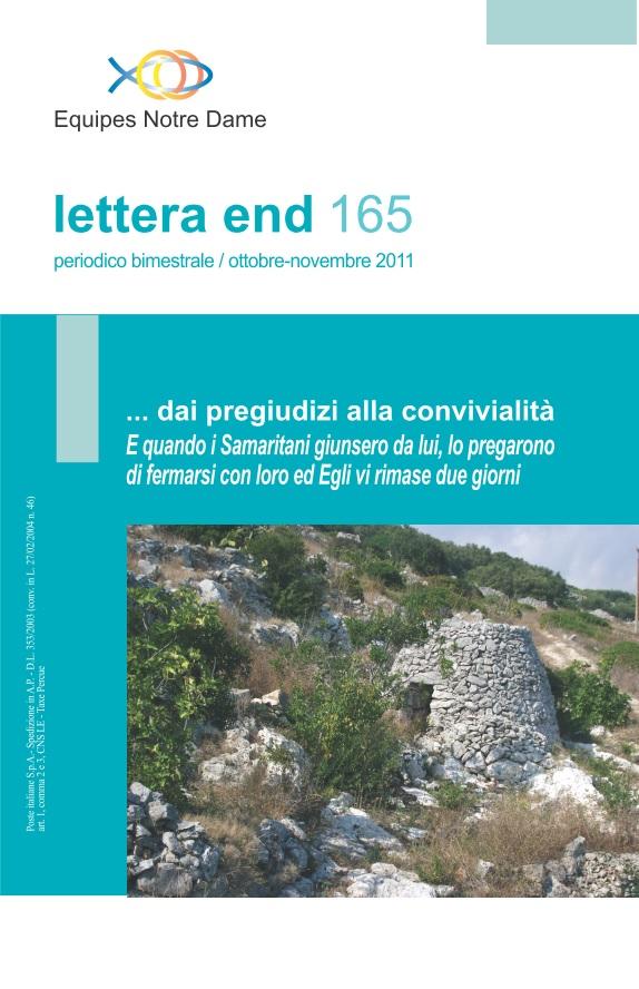 LETTERA 165 OTTOBRE-NOVEMBRE 2011