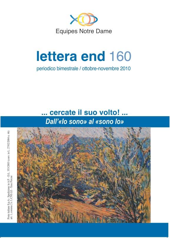 LETTERA 160 OTTOBRE-NOVEMBRE 2010