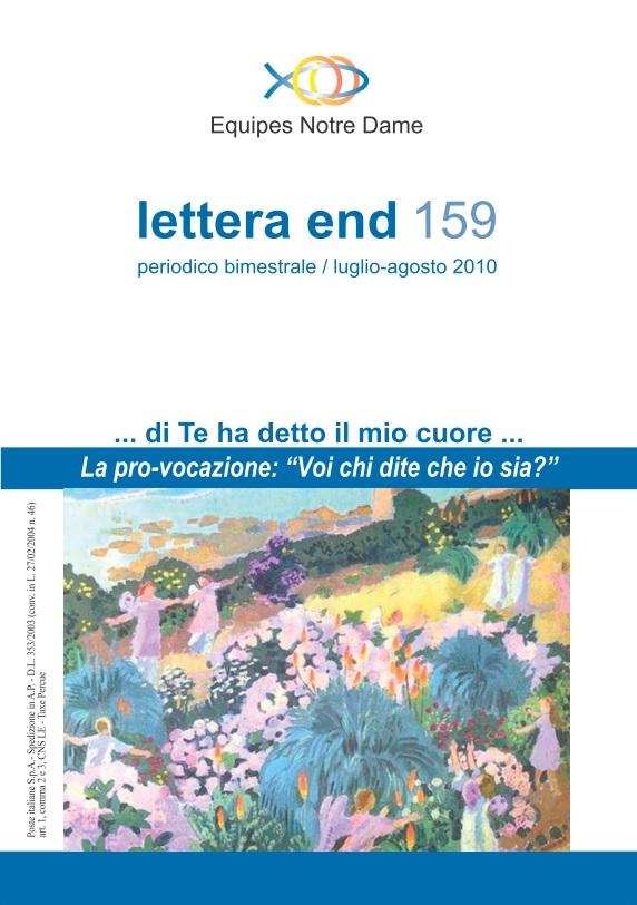 LETTERA 159 LUGLIO-AGOSTO 2010