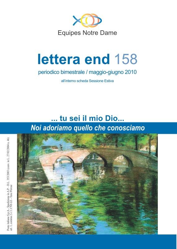 LETTERA 158 MAGGIO-GIUGNO 2010