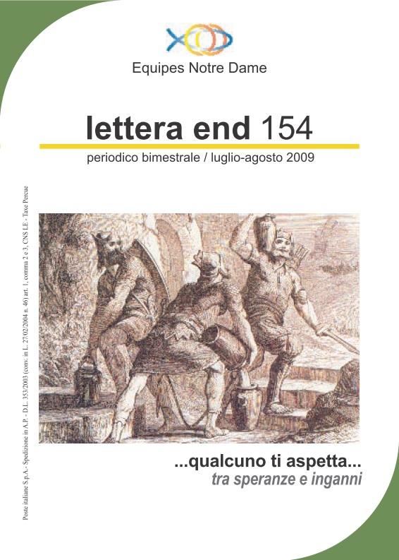 LETTERA 154 LUGLIO-AGOSTO 2009