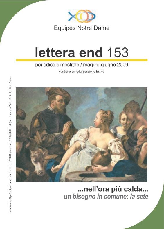 LETTERA 153 MAGGIO-GIUGNO 2009