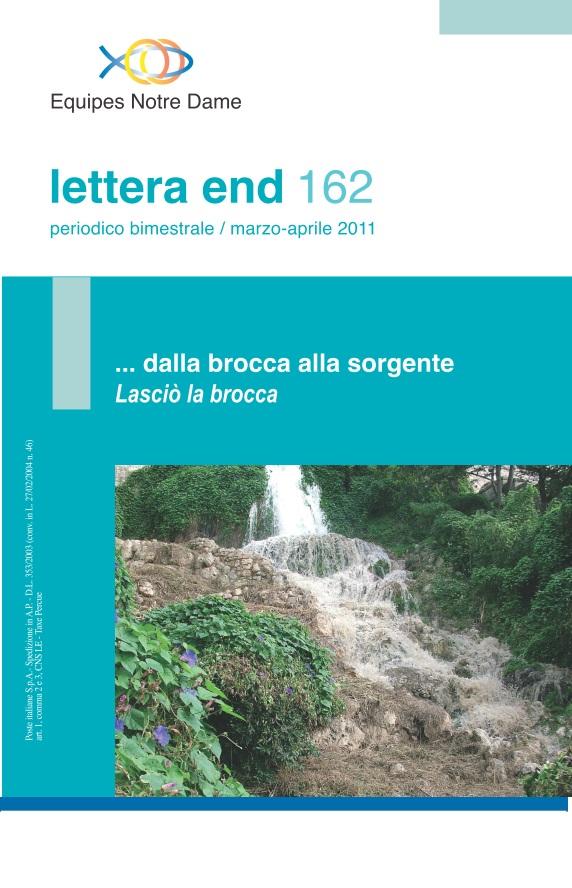 LETTERA 162 MARZO-APRILE 2011