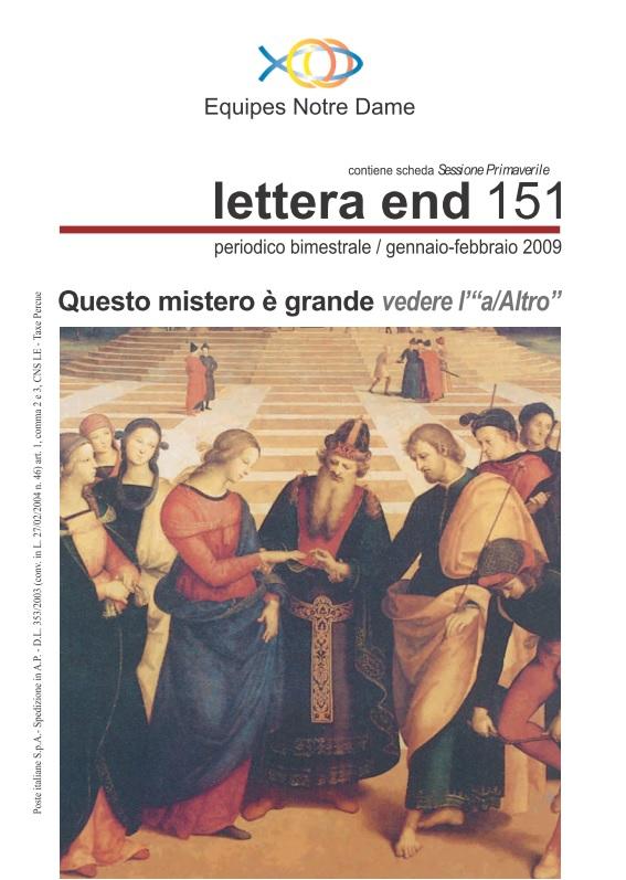LETTERA 151 GENNAIO-FEBBRAIO 2009