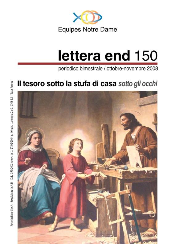 LETTERA 150 OTTOBRE-NOVEMBRE 2008