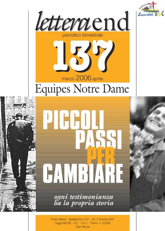 LETTERA 137 MARZO-APRILE 2006