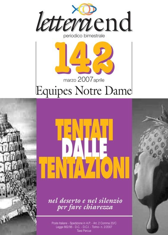 LETTERA 142 MARZO-APRILE 2007