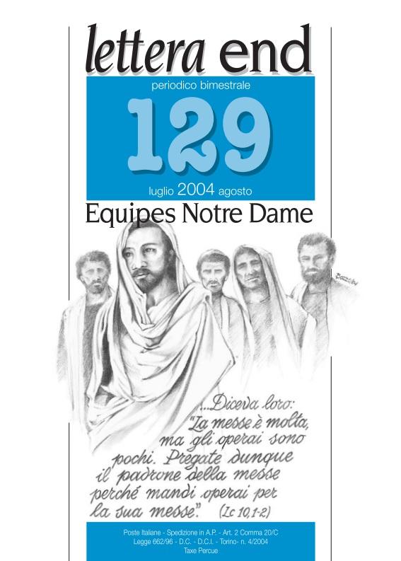 LETTERA 129 LUGLIO-AGOSTO 2004