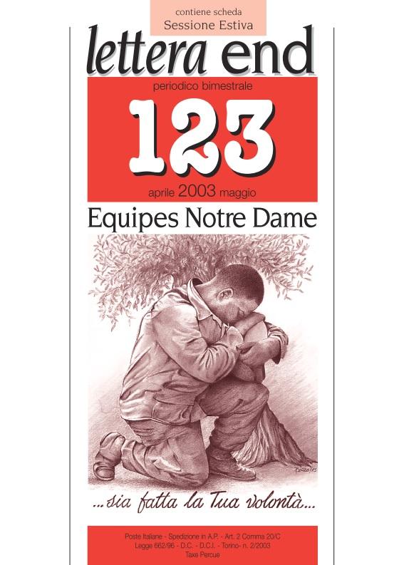LETTERA 123 APRILE-MAGGIO 2003