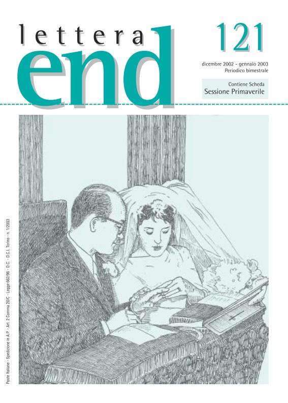 LETTERA 121 DICEMBRE 2002-GENNAIO 2003
