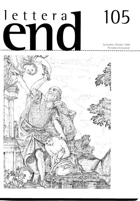 LETTERA 105 SETTEMBRE-OTTOBRE 1999