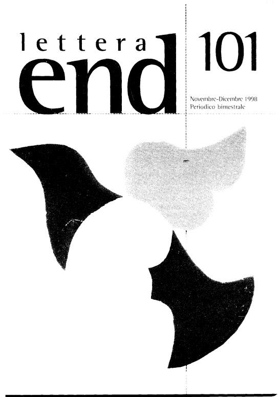 LETTERA 101 NOVEMBRE-DICEMBRE 1998