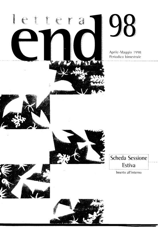LETTERA 98 APRILE-MAGGIO 1998