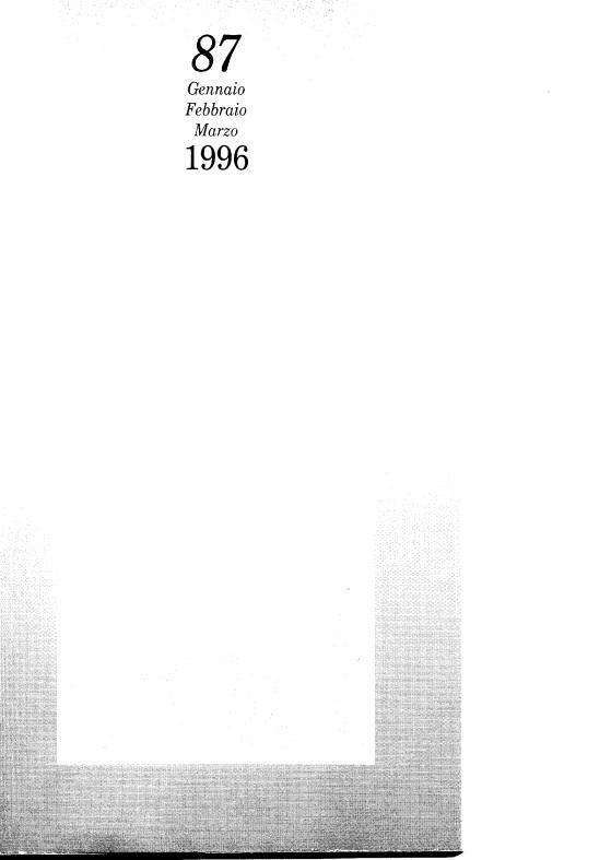 LETTERA 87 GENNAIO-FEBBRAIO-MARZO 1996