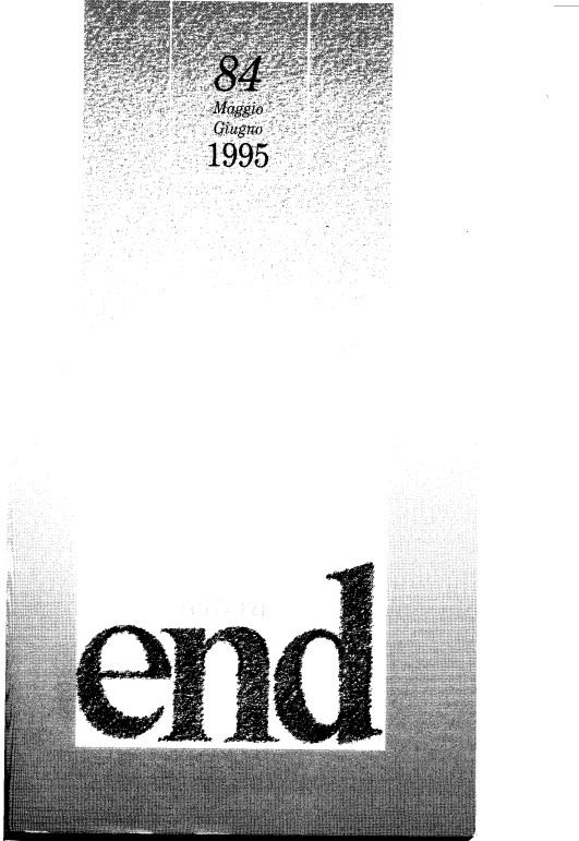 LETTERA 84 MAGGIO-GIUGNO 1995
