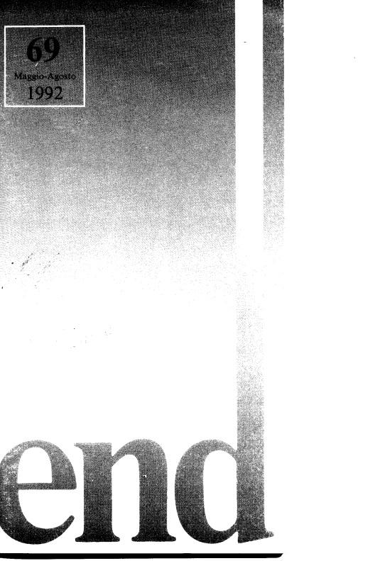 LETTERA 69 MAGGIO-AGOSTO 1992