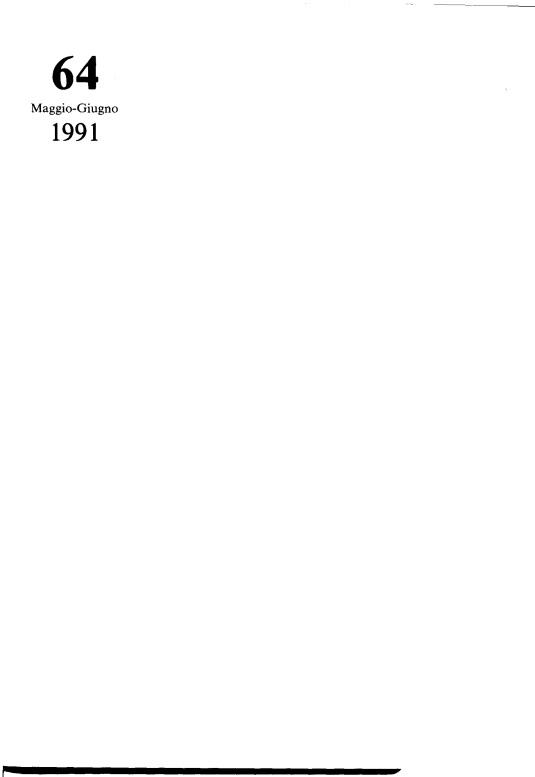 LETTERA 64 MAGGIO-GIUGNO 1991