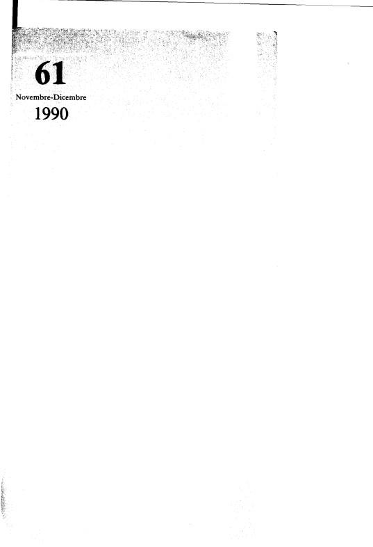 LETTERA 61 NOVEMBRE-DICEMBRE 1990