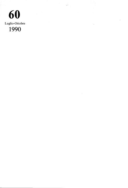 LETTERA 60 LUGLIO-OTTOBRE 1990