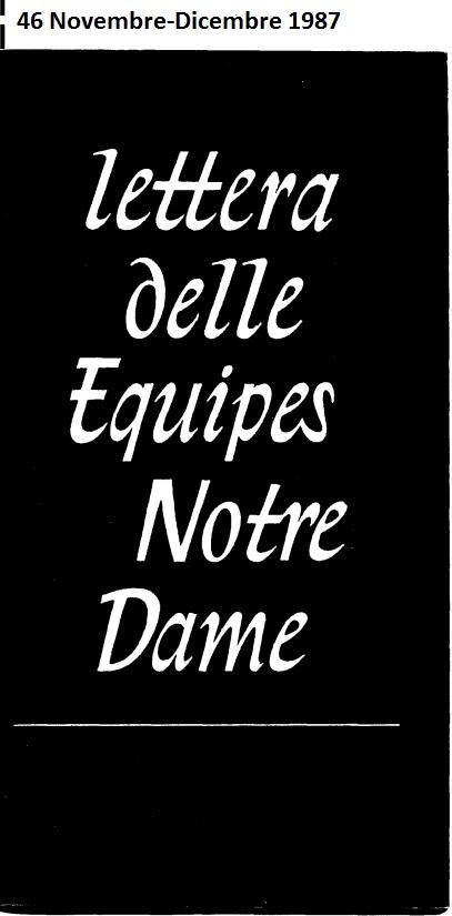 LETTERA 46 NOVEMBRE-DICEMBRE 1987