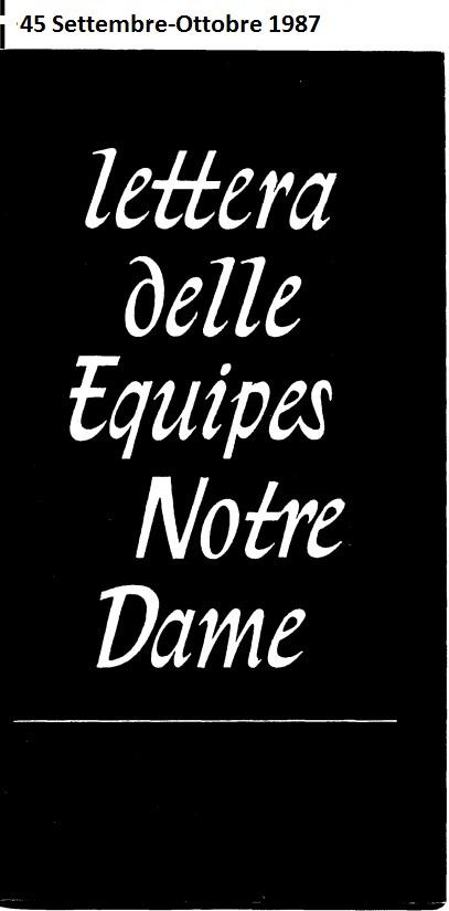 LETTERA 45 SETTEMBRE-OTTOBRE 1987