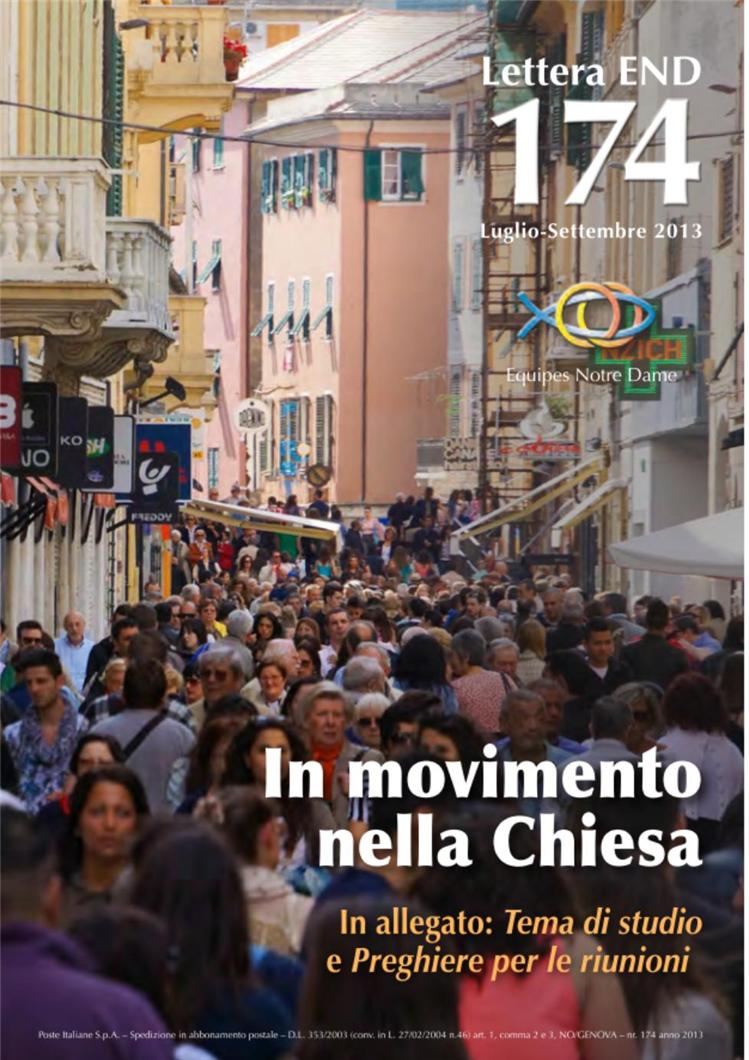 LETTERA 174 Luglio - Settembre 2013 