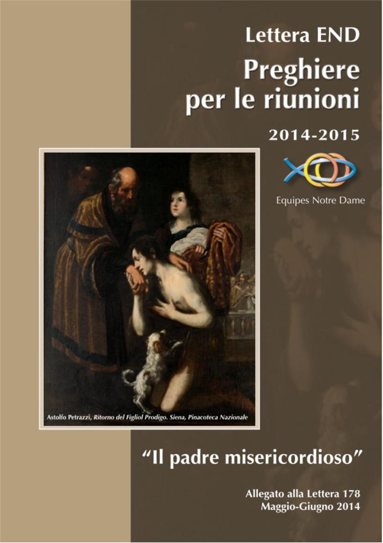 LIBRETTO DELLE PREGHIERE 2014/2015