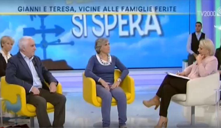 GIANNI E TERESA ANDREOLI SU TV2000 NELLA TRASMISSIONE "BEL TEMPO SI SPERA"