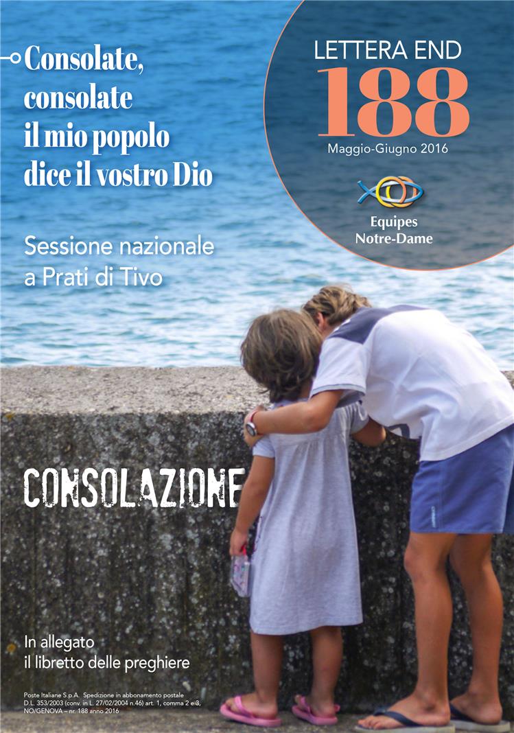 LETTERA 188 - MAGGIO-GIUGNO 2016