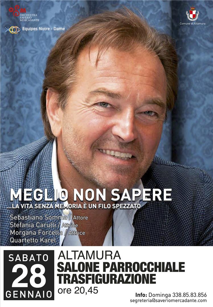 Iniziativa per Fatima 2018 - Spettacolo con Sebastiano Somma