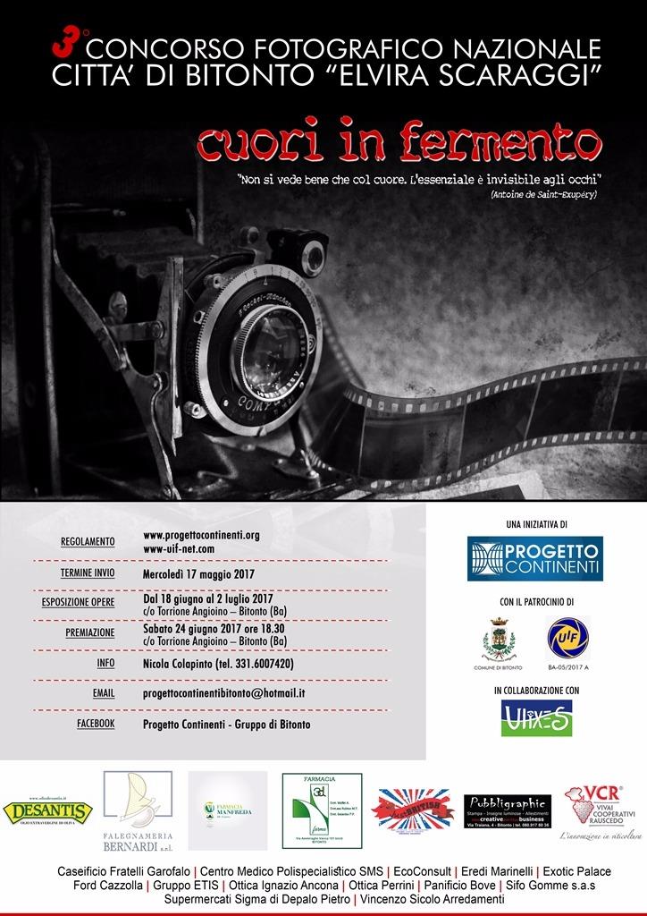 3° Concorso Fotografico Nazionale "Cuori in fermento"