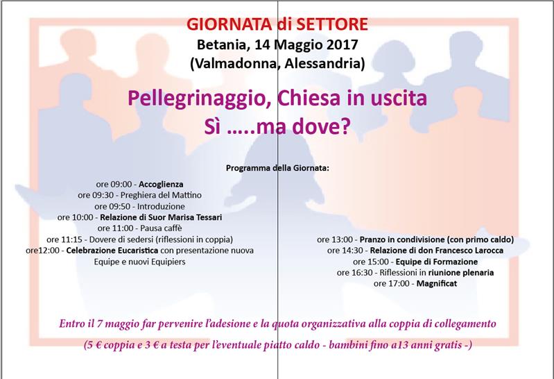 SETTORE ALESSANDRIA - Giornata di settore 2017