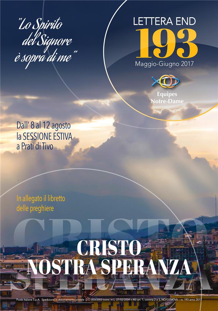 LETTERA 193 - MAGGIO-GIUGNO 2017