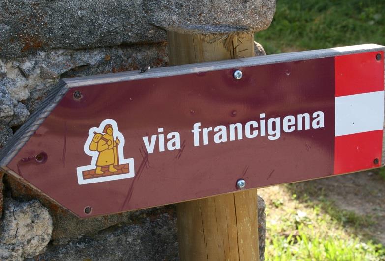pellegrinaggio sulla via Francigena 2017