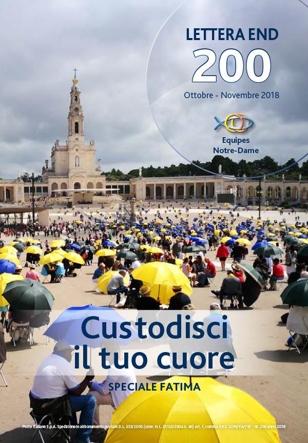 LETTERA 200 - OTTOBRE-NOVEMBRE 2018