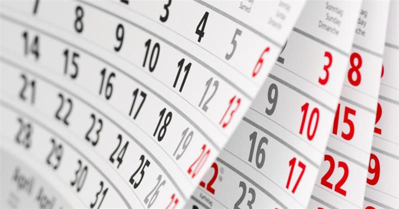 Calendario 2018-2019