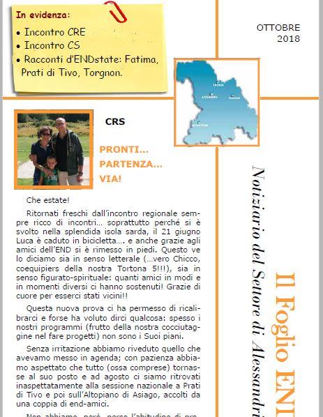IL FOGLIO DEL SETTORE DI ALESSANDRIA