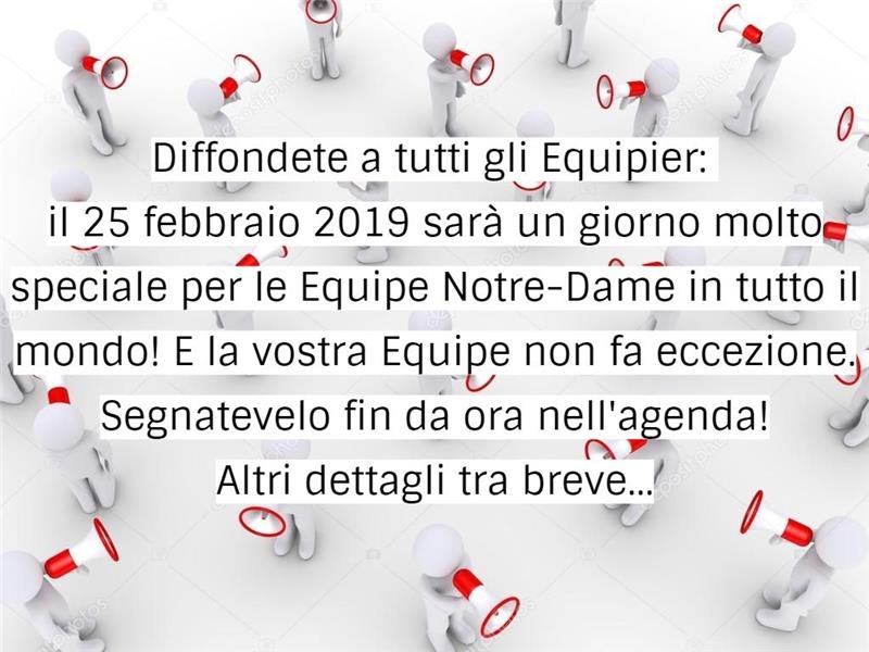 Un giorno speciale ...