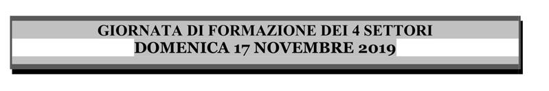 INTERSETTORE GENOVA - Giornata di formazione 2019