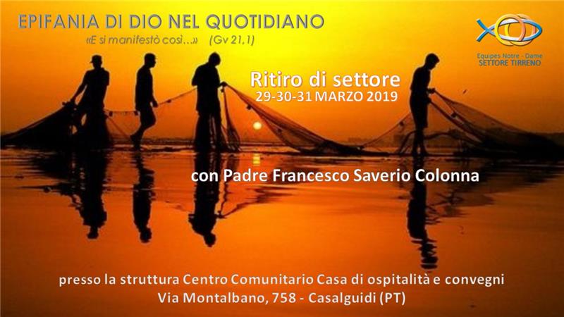 [Tirreno] Ritiro di Settore 29-30-31 Marzo 2019