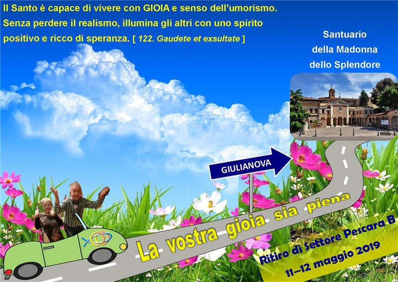 [Pescara B] Ritiro Spirituale 11-12 Maggio