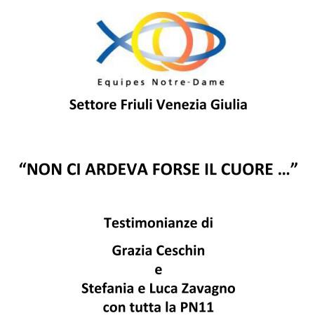 Settore Friuli Venezia Giulia - Testimonianze