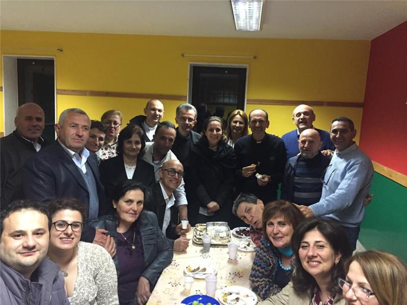 A Tirana con gli équipiers albanesi