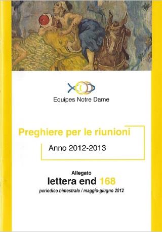 LIBRETTO DELLE PREGHIERE 2012/2013