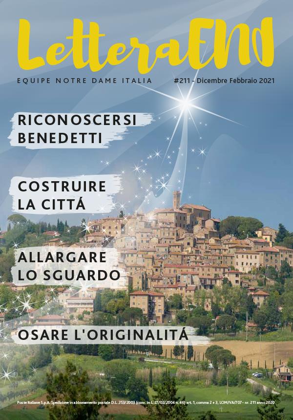 LETTERA 211 - DICEMBRE-FEBBRAIO 2020