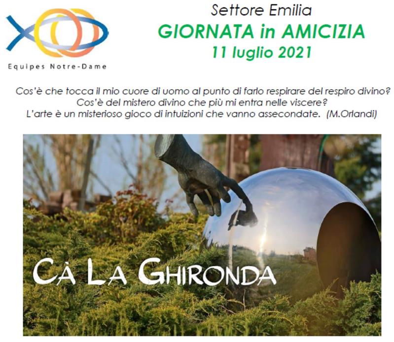 11 luglio 2021: Giornata di amicizia a Ponte Ronca di Zola Predosa