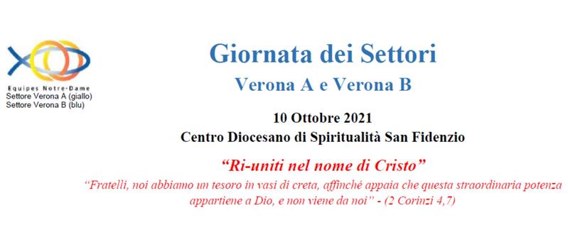 10 Ottobre 2021 Giornata settori A e B Verona a S. Fidenzio