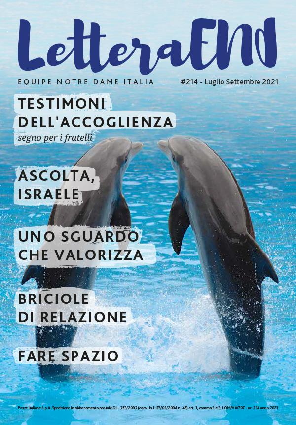 LETTERA 214 - LUGLIO-SETTEMBRE 2021